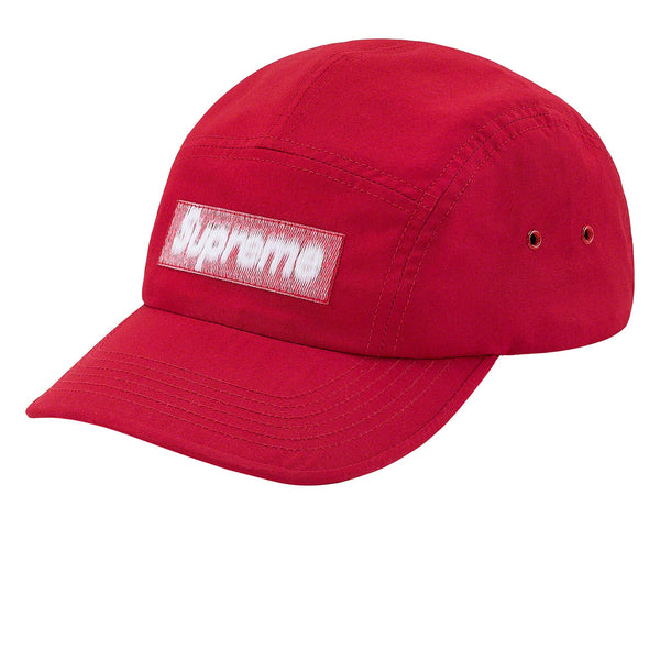 SUPREME REVERSED LABEL CAMP CAP RED SS21 - Stay Fresh