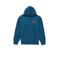 SUPREME STOP CRYING HOODED SWEATSHIRT MARINE BLUE FW19 - Stay Fresh