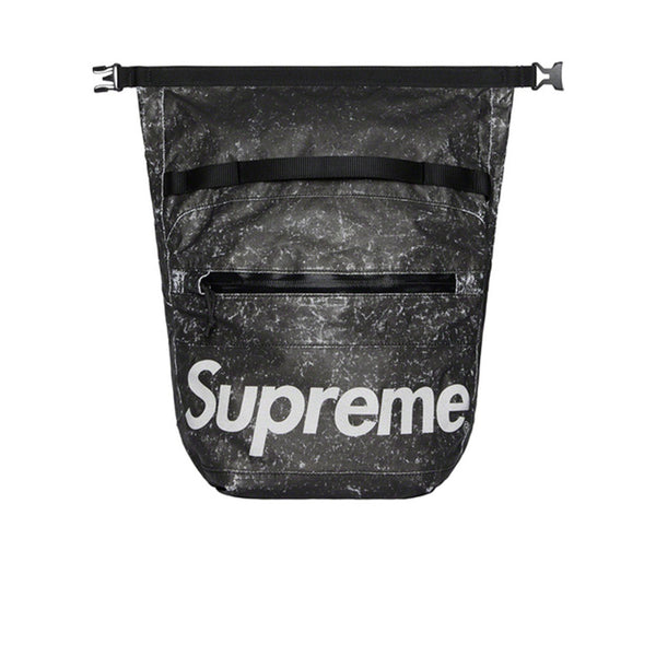 SUPREME WATERPROOF REFLECTIVE SPECKLED SHOULDER BAG BLACK FW20