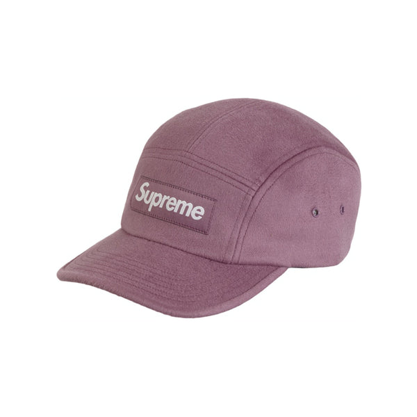 SUPREME WOOL CAMP CAP DUSTY LIGHT PINK FW20