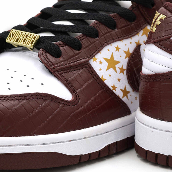 SUPREME X NIKE SB DUNK LOW STARS BARKROOT BROWN 2021 - cheap size 14 nike  lebron 9 blue edition - HotelomegaShops