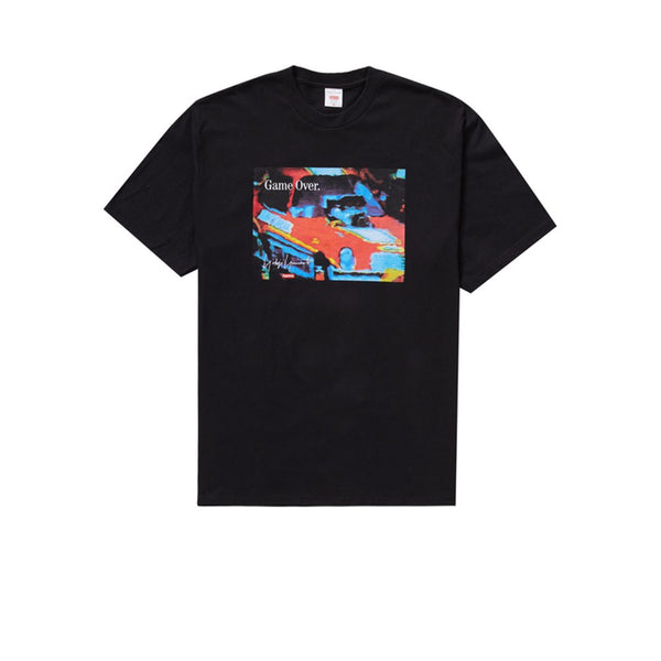 SUPREME YOHJI YAMAMOTO GAME OVER TEE BLACK FW20 - Stay Fresh