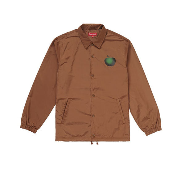 SUPREME APPLE COACHES JACKET BROWN SS19 - Stay Fresh