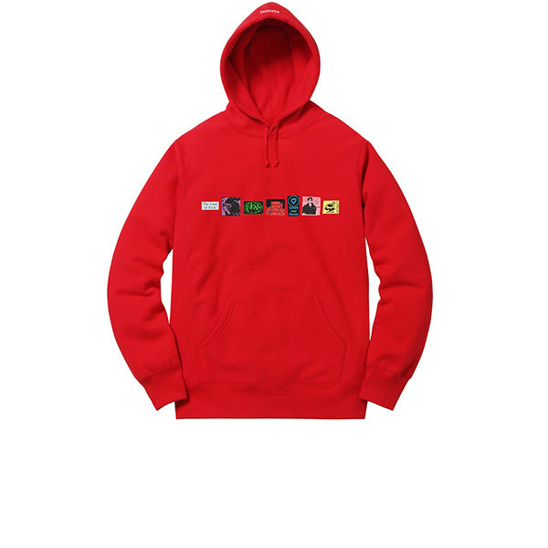 SUPREME BLESS HOODED SWEATSHIRT RED