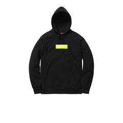 SUPREME BOX LOGO HOODED SWEATSHIRT BLACK FW17