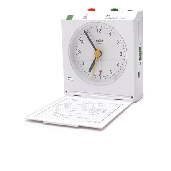 BRAUN Travel alarm clock FRAGMENT - インテリア時計