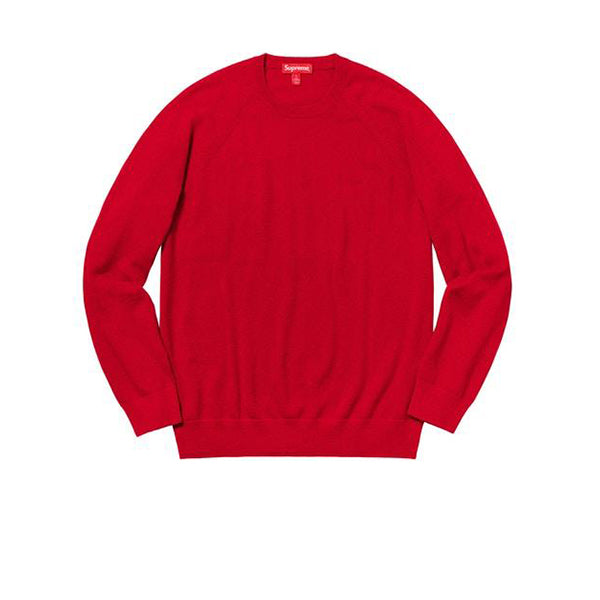 SUPREME CASHMERE SWEATER RED FW18 - Stay Fresh