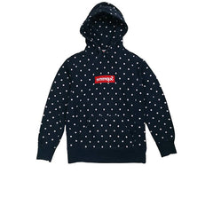 SUPREME CDG POLKA DOT BOX LOGO HOODIE