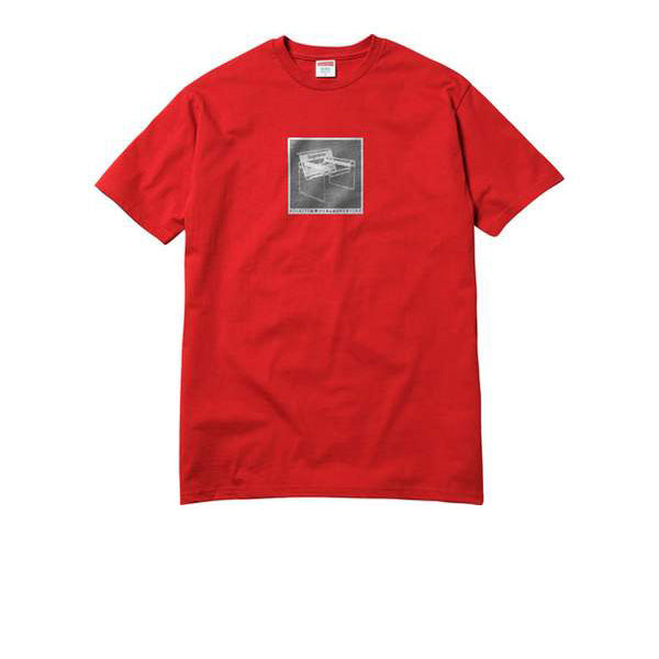 SUPREME CHAIR TEE RED SS18