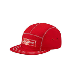 Supreme contrast stitch deals camp cap