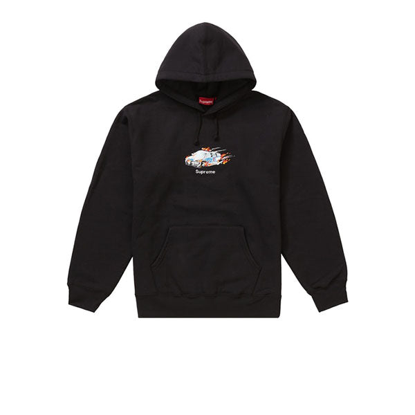 SUPREME COP CAR HOODED SWEATSHIRT BLACK FW19