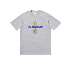 Supreme diamond tee grey hot sale