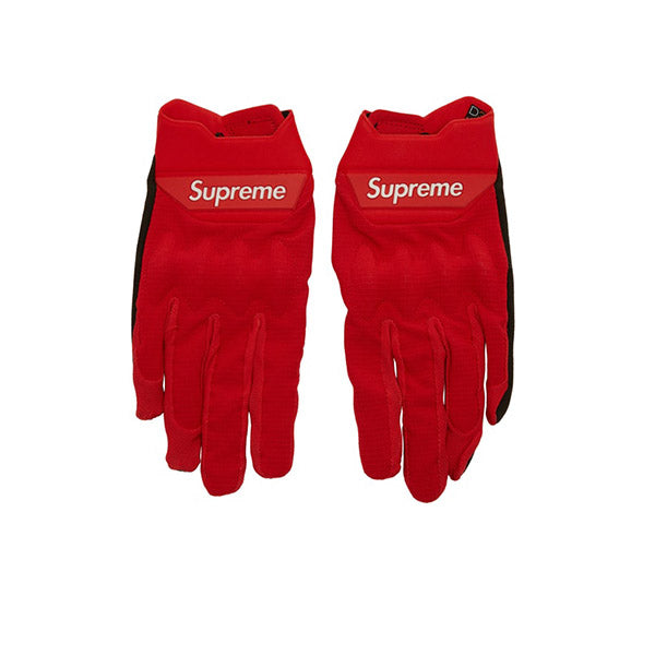 FOX RACING X SUPREME BOMBER GLOVES RED SS18