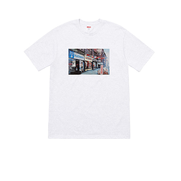 SUPREME HARDWARE "ASH GREY" TEE SS18