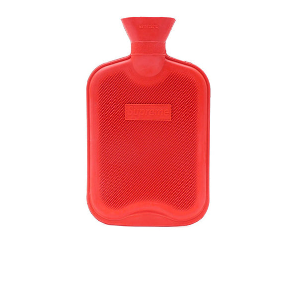SUPREME HOT WATER BOTTLE RED FW16