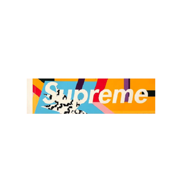 Orange sales supreme sticker