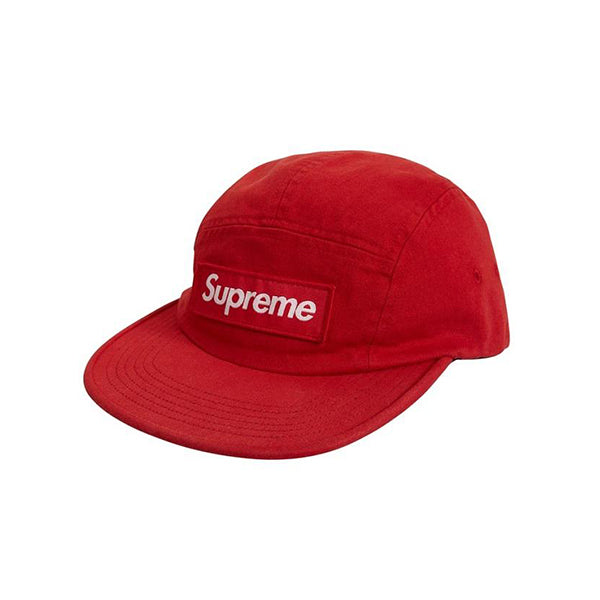 SUPREME MILITARY CAMP CAP RED SS19 - Stay Fresh