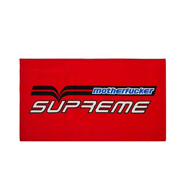 SUPREME MOTHERFUCKER TOWEL RED SS19