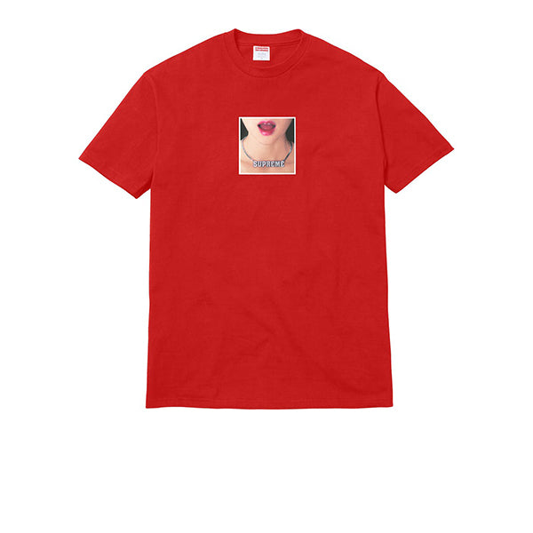 SUPREME NECKLACE "RED" TEE SS18