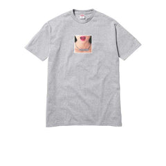Supreme necklace tee black top