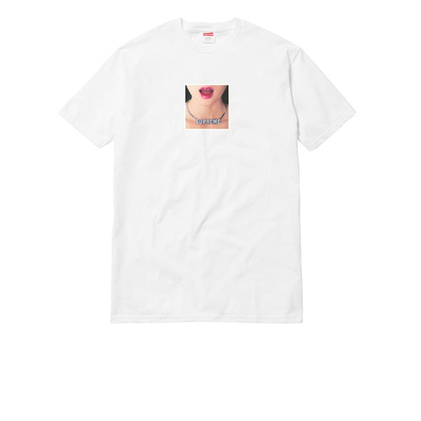 SUPREME NECKLACE TEE WHITE SS18