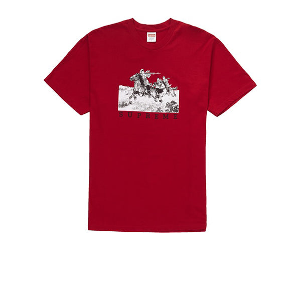 SUPREME RIDERS TEE RED SS19