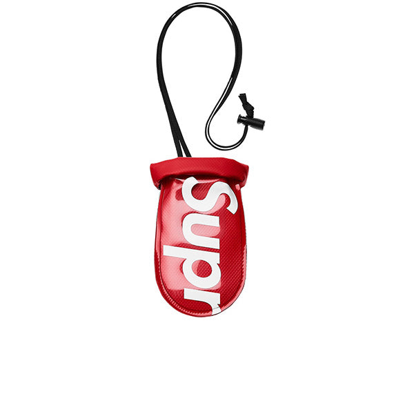 SUPREME SEALLINE SEE POUCH SMALL RED SS18