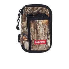 Supreme small zip pouch black clearance