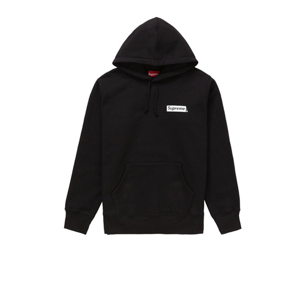 supreme 19AW Stop Crying Hooded BLACK