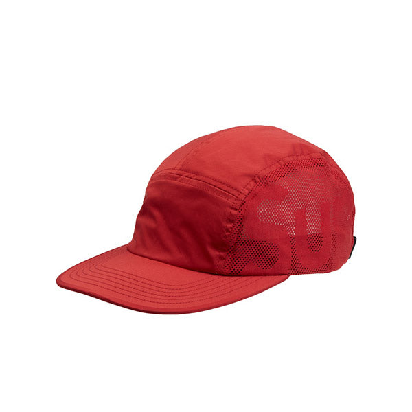 SUPREME SUP MESH CAMP CAP RED FW19