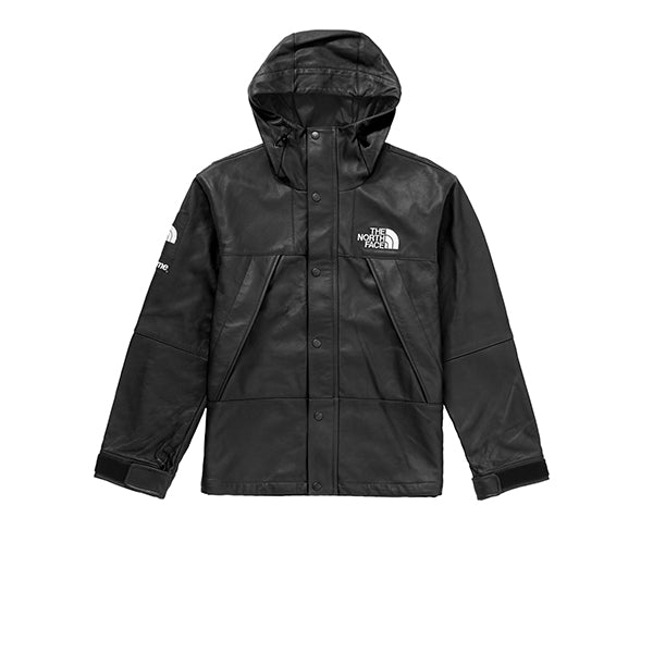 SUPREME X THE NORTH FACE LEATHER JACKET BLACK FW18 - Stay Fresh
