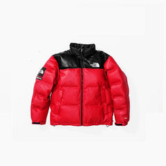 Supreme The North Face Suede Nuptse Jacket Black | Hype