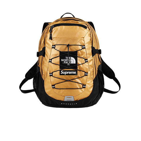 THE NORTH FACE X SUPREME METALLIC BOREALIS BACKPACK GOLD SS18
