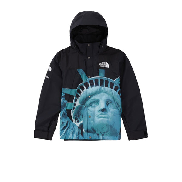 THE NORTH FACE X SUPREME STATUE OF LIBERTY MOUNTAIN JACKET BLACK