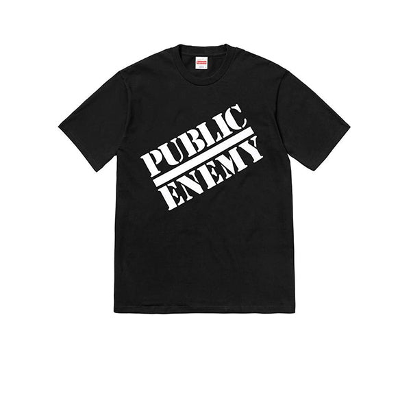 SUPREME UNDERCOVER/ PUBLIC ENEMY TEE "BLACK" SS18