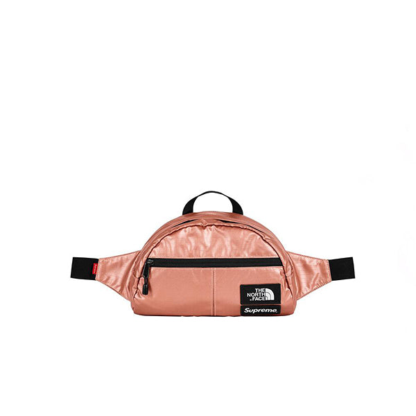THE NORTH FACE X SUPREME WAIST BAG "ROSE GOLD" SS18