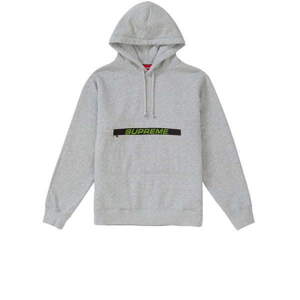 Supreme zip clearance pouch hooded