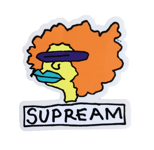 Supreme gonz sticker sale