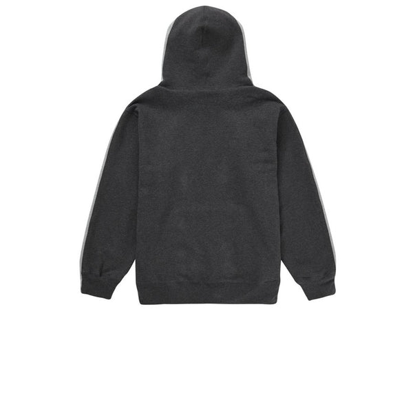 SUPREME S LOGO SPLIT HOODED SWEATSHIRT HEATHER GREY FW21 - Stay Fresh