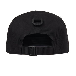 SUPREME WAXED COTTON CAMP CAP BLACK FW21 - Stay Fresh