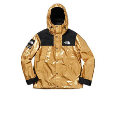 SUPREME X THE NORTH FACE METALLIC MOUNTAIN PARKA GOLD SS18 - Stay
