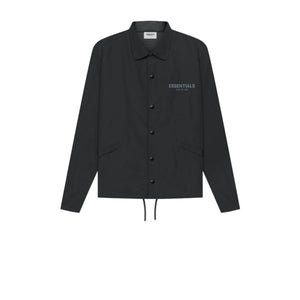 FEAR OF GOD ESSENTIALS COACHES JACKET BLACK 2021 - Stay Fresh