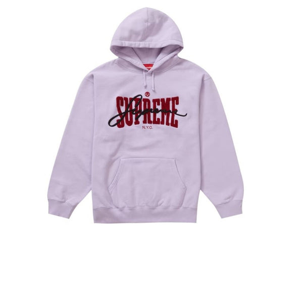 Supreme hot sale chenille hoodie