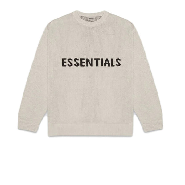 FEAR OF GOD ESSENTIALS KNIT SWEATER MOSS FW20