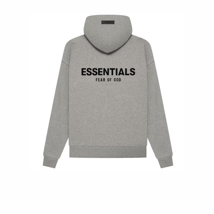 FEAR OF GOD ESSENTIALS HOODIE DARK OATMEAL SS22