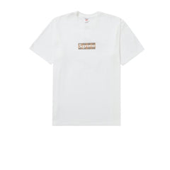 SUPREME X BURBERRY BOX LOGO TEE WHITE SS22 - Stay Fresh