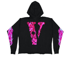 VLONE VICE CITY HOODIE BLACK SS21 - EMBROIDERED BAJA