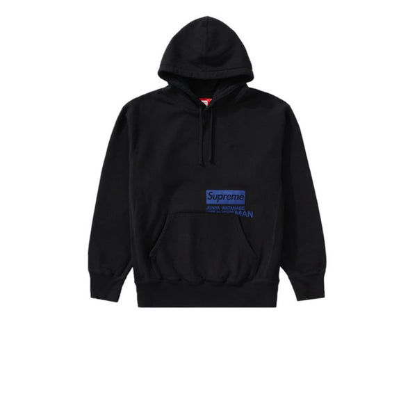 SUPREME JUNYA WATANABE CDG MAN HOODED SWEATSHIRT BLACK FW21