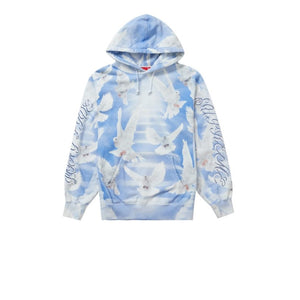 SUPREME DOVES HOODED SWEATSHIRT BLUE SS22 - Stay Fresh