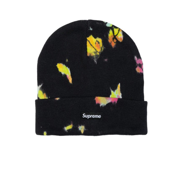 SUPREME SPLATTER DYED BEANIE BLACK SS20